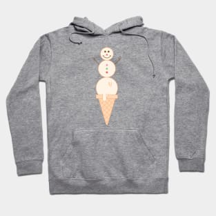 ICE CREAM SNOWMAN Hoodie